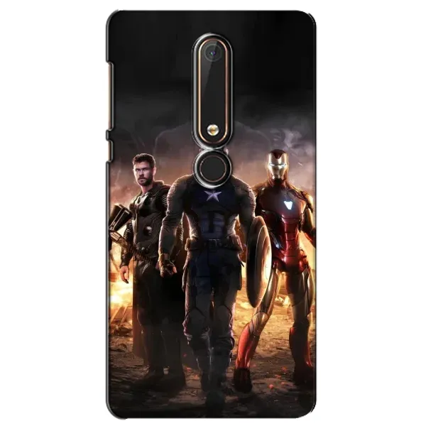 Чехол с рисунком «Мстители» для Nokia 6 2018
