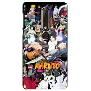 Купить Чехлы на телефон с принтом Anime для Nokia 6 2018 (Наруто постер)