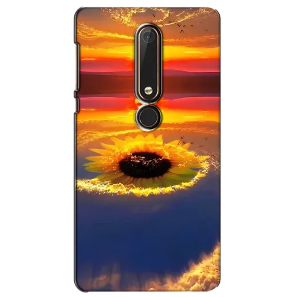 Чехол с рисунком «Небо подсолнух» для Nokia 6 2018 Чехол с рисунком «Небо подсолнух» для Nokia 6 2018