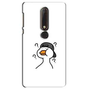 Бампер с принтом Мемы для Nokia 6 2018 (Непонимание)