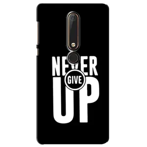 Силіконовый Чохол на Nokia 6 2018 з картинкою НАЙК (Never Give UP)