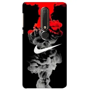 Силіконовый Чохол на Nokia 6 2018 з картинкою НАЙК (Nike дим)