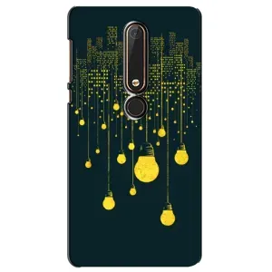 Силиконовые Чехлы Любимому человеку для Nokia 6 2018 (Ночной город)