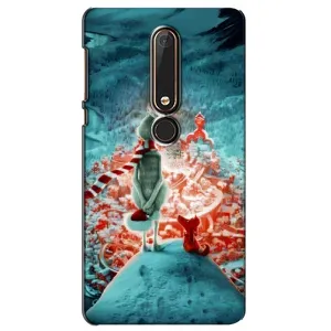 Чехол с рисунком «Новогодний Гринч» для Nokia 6 2018