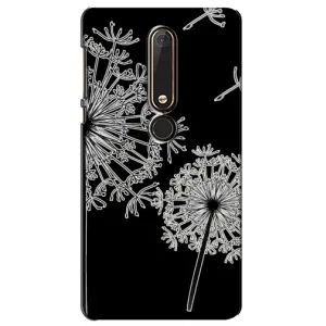 Силиконовый Чехол с одуванчиками на Nokia 6 2018 (Одуванчики)