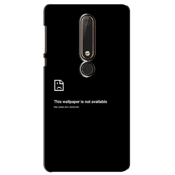Чехол с рисунком «Ошибка» для Nokia 6 2018 Чехол с рисунком «Ошибка» для Nokia 6 2018