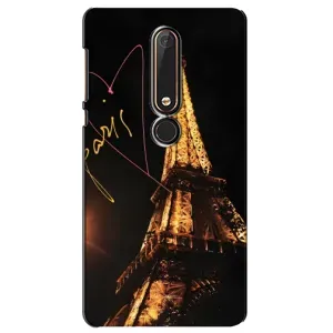 Чехол с Эйфелевой башней на Nokia 6 2018 (Paris)