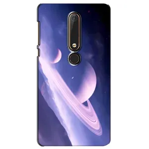 Чехлы КОСМОС для Nokia 6 2018 (Планета в космосе)
