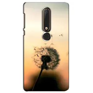 Силиконовый Чехол с одуванчиками на Nokia 6 2018 (Роздумаханый одуванчик)
