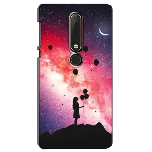 Силиконовые Чехлы Любимому человеку для Nokia 6 2018 (Шарики в небе)