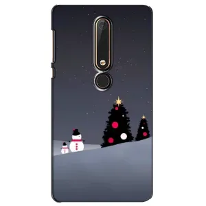 Чехлы на Новый Год Nokia 6 2018 (Снеговички)