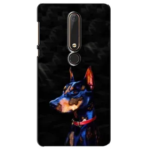 Бампер для Nokia 6 2018 с картинкой "Песики" (Собака Мопс)