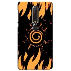 Купить Чехлы на телефон с принтом Anime для Nokia 6 2018 (Солнце Наруто)