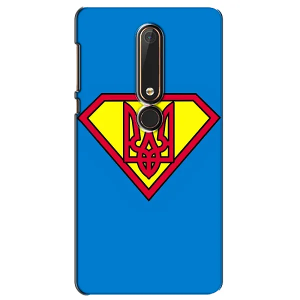 Чехол с рисунком «Super - Герб» для Nokia 6 2018 Чехол с рисунком «Super - Герб» для Nokia 6 2018