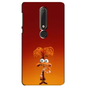 Чехол Головоломка для Nokia 6 2018 - (AlphaPrint) (Тревожность)