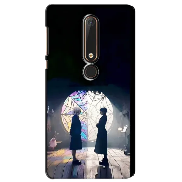 Чехол с рисунком «Уэнсдей и Энди» для Nokia 6 2018 Чехол с рисунком «Уэнсдей и Энди» для Nokia 6 2018