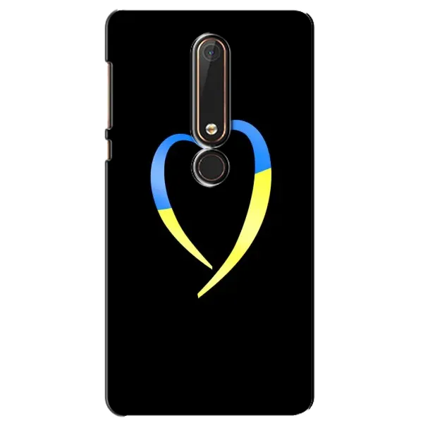 Чехол с рисунком «Украинское сердце» для Nokia 6 2018 Чехол с рисунком «Украинское сердце» для Nokia 6 2018