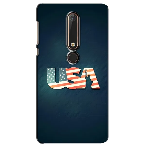 Чехол с рисунком «USA» для Nokia 6 2018 Чехол с рисунком «USA» для Nokia 6 2018