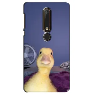Бампер с принтом Мемы для Nokia 6 2018 (Утка)