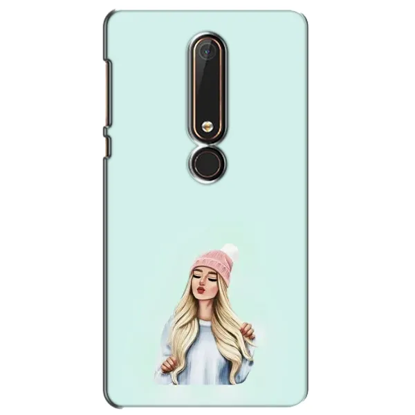 Чехол с рисунком «В шапке» для Nokia 6 2018