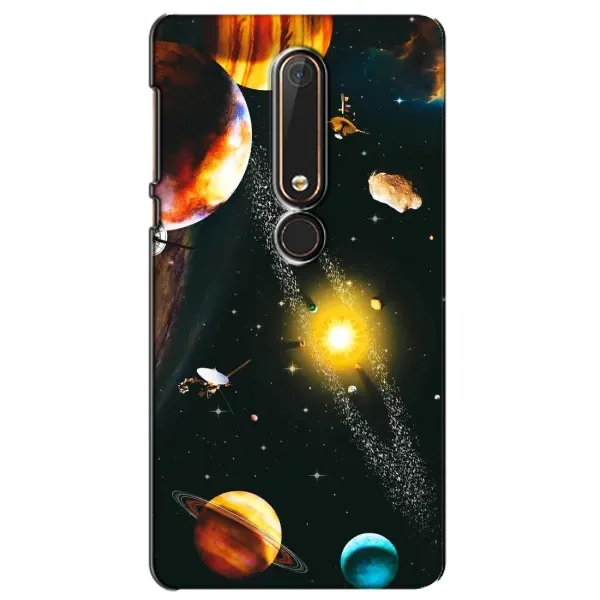 Чехол с рисунком «Вид с космоса» для Nokia 6 2018 Чехол с рисунком «Вид с космоса» для Nokia 6 2018