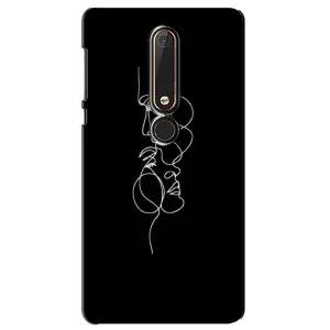 Силиконовые Чехлы Любимому человеку для Nokia 6 2018 (Влюбленная пара)