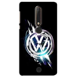 Чехол "Фольксваген" для Nokia 6 2018 (Volkswagen на черном)