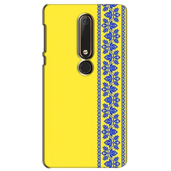 Чехол с рисунком «Вышиванка на желтом» для Nokia 6 2018 Чехол с рисунком «Вышиванка на желтом» для Nokia 6 2018
