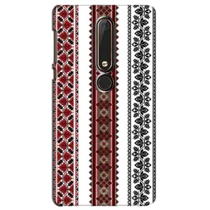 Силиконовый Чехол на Nokia 6 2018 с картинкой Вышиванки (Вышиваночки)
