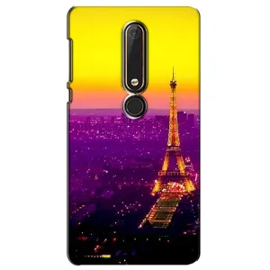 Чехол с Эйфелевой башней на Nokia 6 2018 (Яркая башня)
