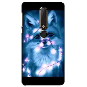 Чехол с Лисичкой для Nokia 6 2018 (Яркая Лиса)