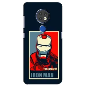 Чохол Супергерой Залізна Людина на Nokia 7.2 (Art Iron man)