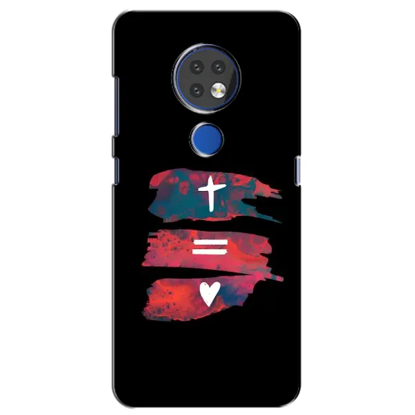 Чехол с рисунком «Атрибутика» для Nokia 7.2 Чехол с рисунком «Атрибутика» для Nokia 7.2