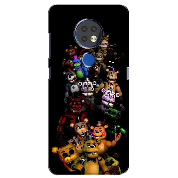 Чехол с рисунком «Bear Freddy's» для Nokia 7.2
