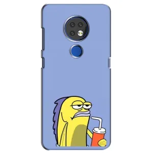 Чехол с рисунком «Безразличие» для Nokia 7.2
