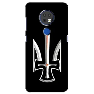 Чехол Укр Символика для Nokia 7.2 (Герб Свобода или Смерть)