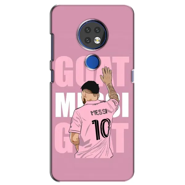 Чехол с рисунком «GOAT MESSI» для Nokia 7.2