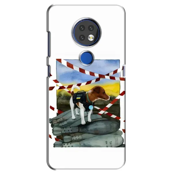 Чехол с рисунком «Храбрый Патрон» для Nokia 7.2
