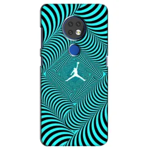Чехол с рисунком «JORDAN» для Nokia 7.2