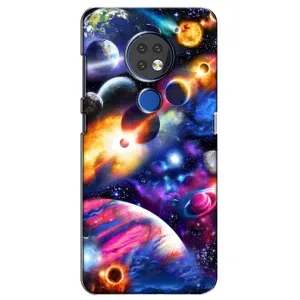 Чехлы КОСМОС для Nokia 7.2 (Космический мир)