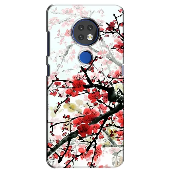 Чехол с рисунком «Красивая Сакура» для Nokia 7.2 Чехол с рисунком «Красивая Сакура» для Nokia 7.2