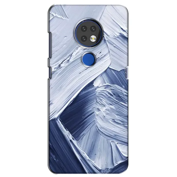 Чехол с рисунком «Краски мазки» для Nokia 7.2