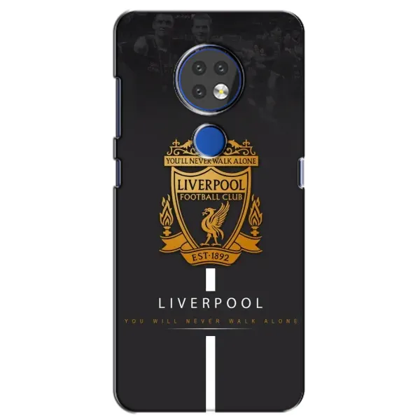 Чехол с рисунком «Liverpool» для Nokia 7.2