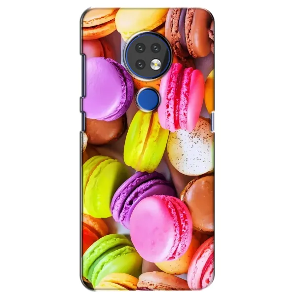Чехол с рисунком «Макаруны» для Nokia 7.2