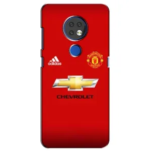 Силіконові Чохли з принтом Футбол на Nokia 7.2 (Man United)