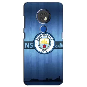 Силіконові Чохли з принтом Футбол на Nokia 7.2 (ManCity)
