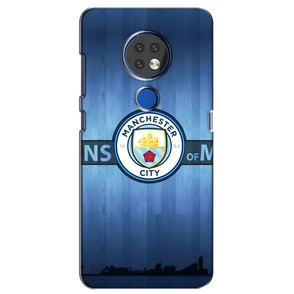 Чехол с рисунком «ManCity» для Nokia 7.2