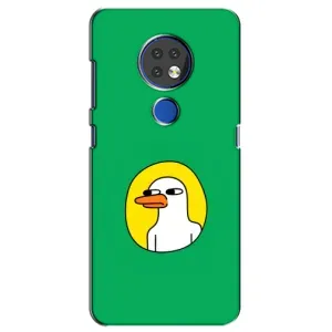 Чехол с рисунком «Мем Утка» для Nokia 7.2