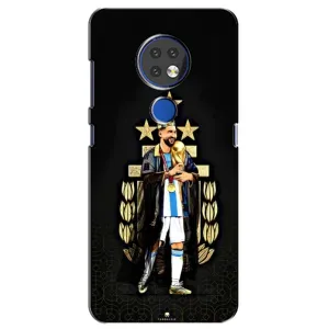 Чохли Лео Мессі Аргентина для Nokia 7.2 (Мессі король)