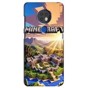 Чехол майнкрафт для Nokia 7.2 (MINECRAFT)
